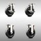 Service Caster 5 Inch 316SS Soft Rubber Wheel Swivel Top Plate Caster Brake 2 Rigid SCC, 2PK SCC-SS31620S514-SRS-TLB-2-R-2 - alternate 1